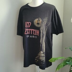 Led Zeppelin Black Graphic T-Shirt